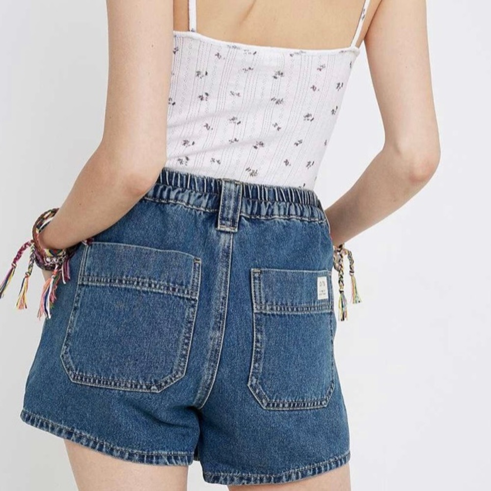 Urban Outfitters BDG Skate Shorts Denim Blue Jean Cargo Style size XS - Picture 2 of 14